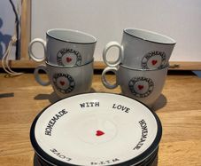 Tea set of 4