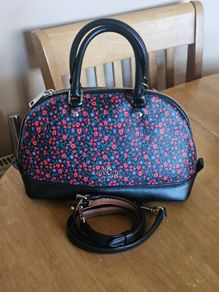 Coach "Sierra" Leather Small Hand/Shoulder Bag