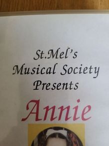 St Mels Musical Society Annie VHS Backstage Theatre Longford 2004