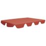 Replacement Canopy for Garden Swing Terracotta 188/168x110/145cm Image 2