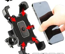 VIKEFON 360 Rotatable Electric Bicycle Phone Holder for iPhone Riding MTB Bike Moto Motorcycle Stand Bracket Non-slip Cycling
