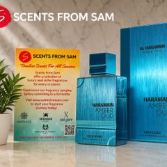 Al Haramain Amber Oud Aqua Dubai | Fragrance Samples