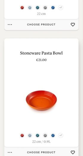 Le Creuset set