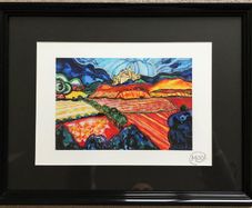 Mary O'Donnell Rock of Cashel Painting