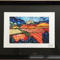 Mary O'Donnell Rock of Cashel Painting