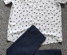 Smart look- trousers and shirt age 11