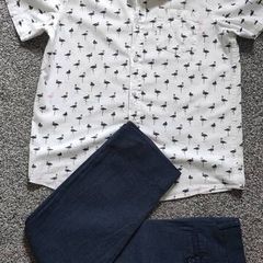 Smart look- trousers and shirt age 11