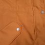Vero Moda Ochre Mustard Orange Hooded Winter Parka Coat Size M Image 9