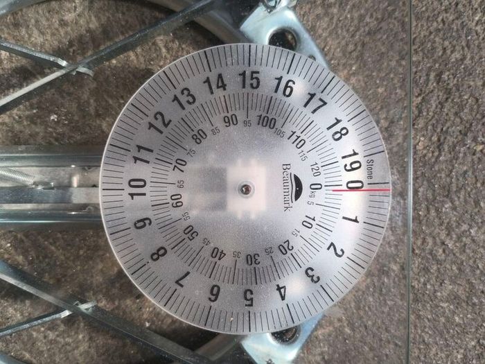 Mechanical bathroom scales