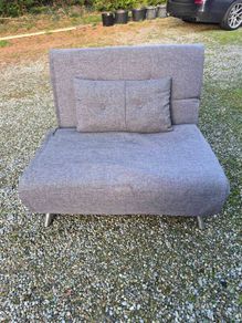 single sofa bed grey,