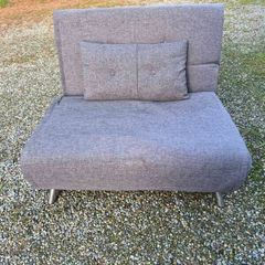 single sofa bed grey,