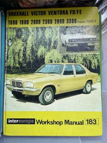 Intereurope Manual: 1967 Vauxhall Victor Ventora