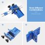 BRAND NEW EU Stock 3-in-1 Dowel Jig 28 Pcs/Set Woodworking Doweling Jig Set 6/8/10mm Drilling Hole Positioners Dowel Drilling Sleeves Tool Image 2