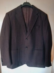 Suit Jacket Brown/Maroon
