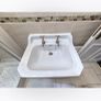 Bathroom set Shires, Toilet, High Cistern, pipe, Sink, Pedestal Image 5