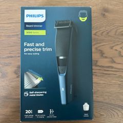 Philips Beard Trimmer Series 3000 Cordless Blue