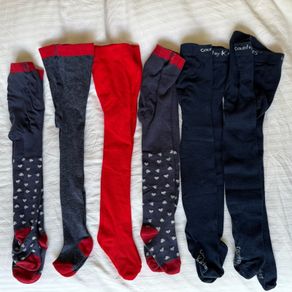 6 pairs of tights