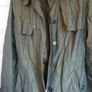 Jacket Trench Coat Mac Dark Olive Green Medium - Mint Condition Image 9