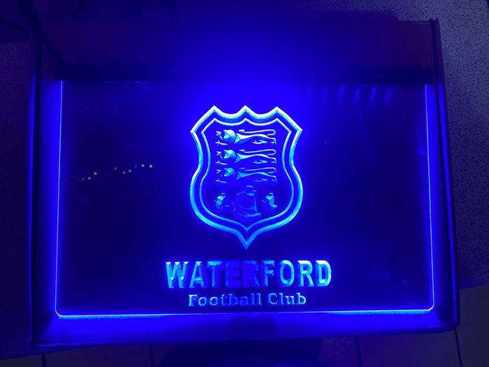 waterford football club wall lights