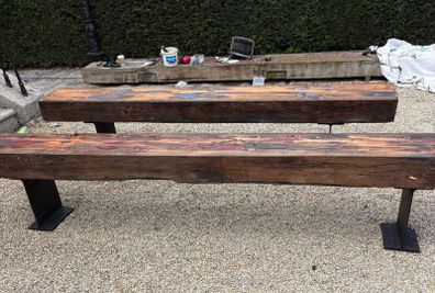 Victorian Oak Wooden Beams