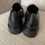 Next Black Leather Chunky Sole Loafers - Size 40 - New Image 6