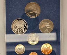 Gilbert Islands 1979 Proof Coin Set in Original Holder with COA Scarce