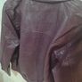 Brand New Burgundy Leather Jacket Size M Image 8