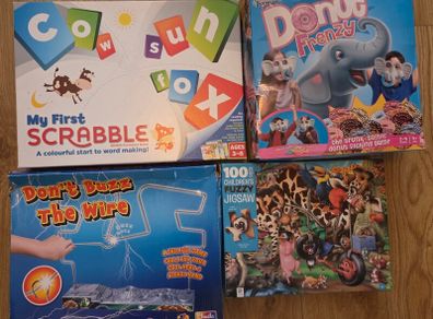 4 games/jigsaw bundle