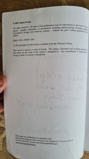 Jim Of The Mountain Forever A Priest By James Foran.  SIGNED COPY. In Very Good Condition. .