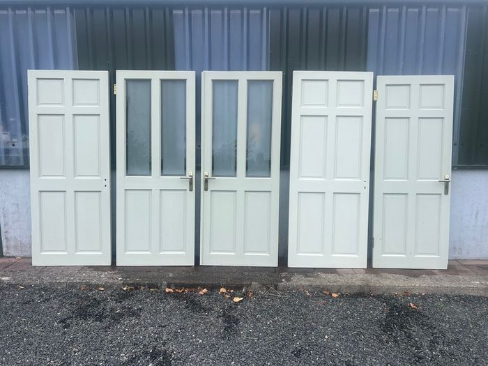 Solid Pine Internal Doors - 6 Panel and Glazed Styles