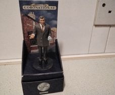 coronation  street metal figure new