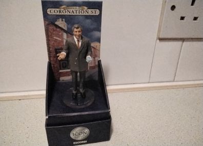 coronation  street metal figure new