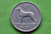 Ireland 1928 year 6 Pence.