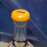 Vintage Large Glass Britvic Bottle Image 3