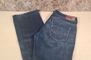 womens TOMMY HILFIGER RHONDA Jeans regular low waist bootcut Size W30 L34 navy blue denim
