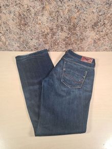 womens TOMMY HILFIGER RHONDA Jeans regular low waist bootcut Size W30 L34 navy blue denim