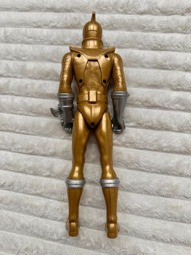 SCG Power Rangers Dino Charge Gold Power Ranger 42121 approx. 12" Used Please see photos