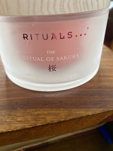 Rituals whipped body cream