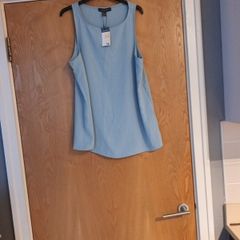 Primark  Blue Sleevless  Top.  S.14    B.N.W.T.