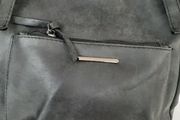new navy bag tag attached