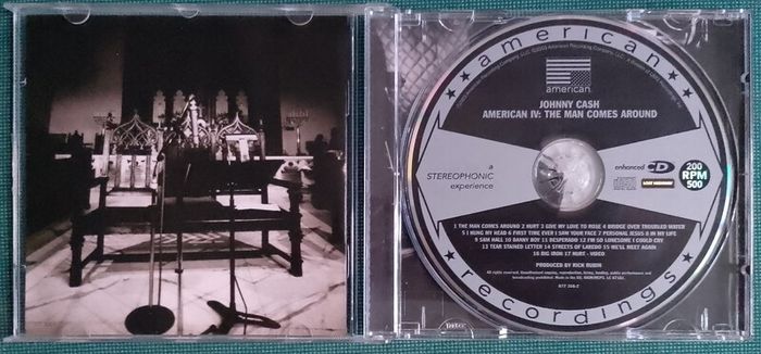 Johnny Cash - American IV: The Man Comes Around CD (2003) Country Rock Acoustic EX+