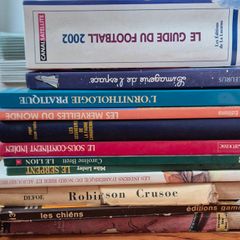 Vintage French Books & Football Memorabilia Lot