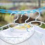 clothesline pink cloth line 10M Portable Anti-Skid Outdoor Drying Rope Image 2