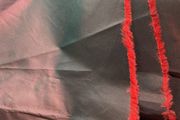 Red taffeta 1. 7/8 and 45""