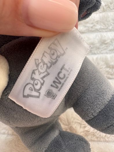 Pancham Pokemon Stuffed Plush Nintendo Wicked Cool Toys approx. 20 cm. Used Please see photos