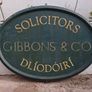 Large Vintage Solicitors Sign Image 2