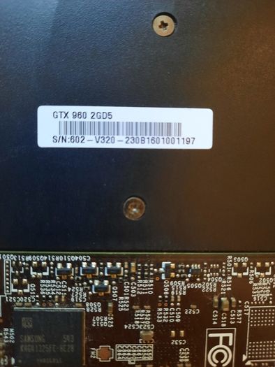 MSI Geforce GTX 960 2GB Graphics card - tested working