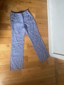 olsen linen trousers