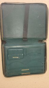 Leather letter organiser