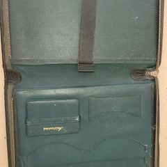 Leather letter organiser